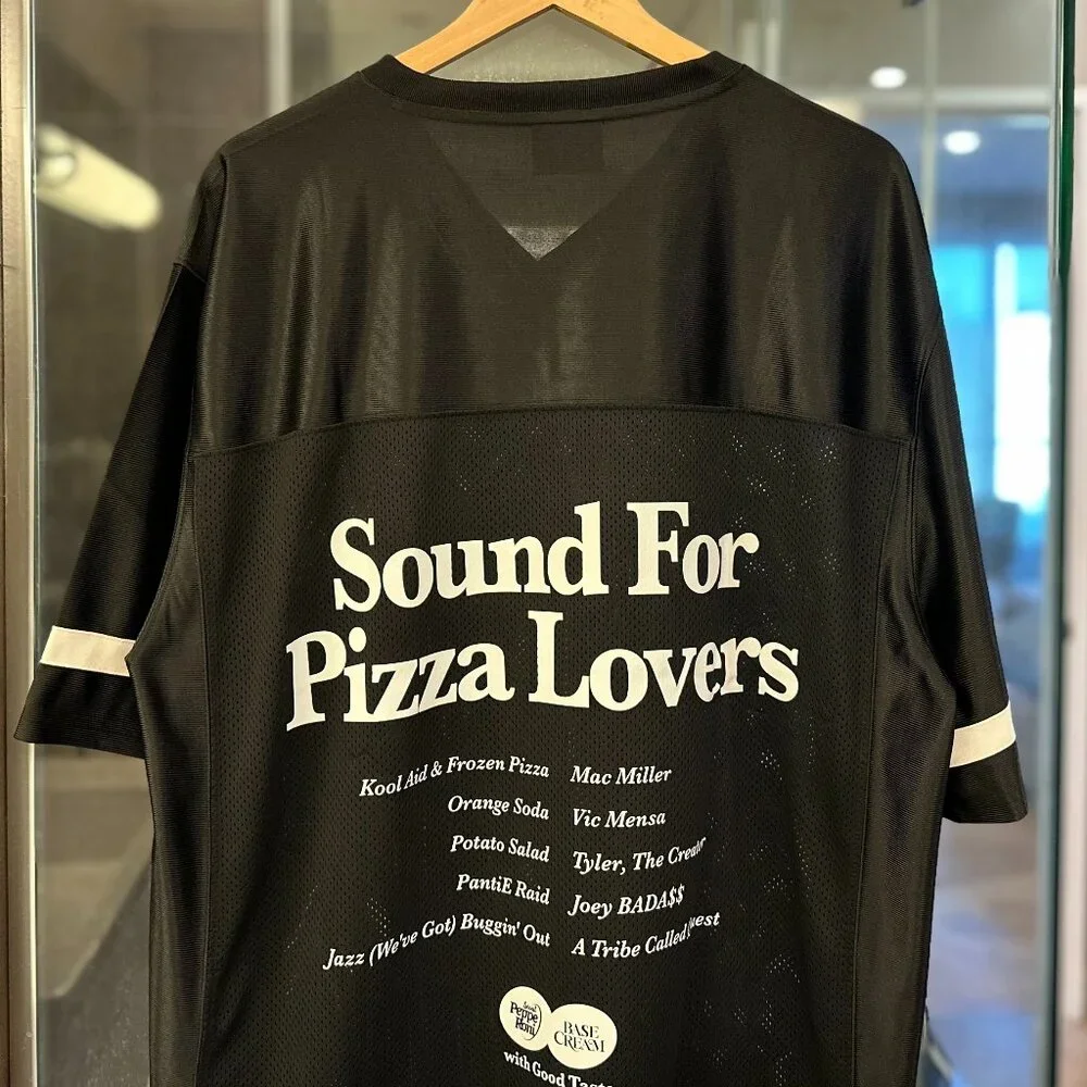 (NWOT) BASE CREAM x PPRN ‘KUKA’ Korea Unisex Football Jersey (Black) - Picture 10 of 16